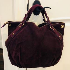 Marni Suede Plum color Bag